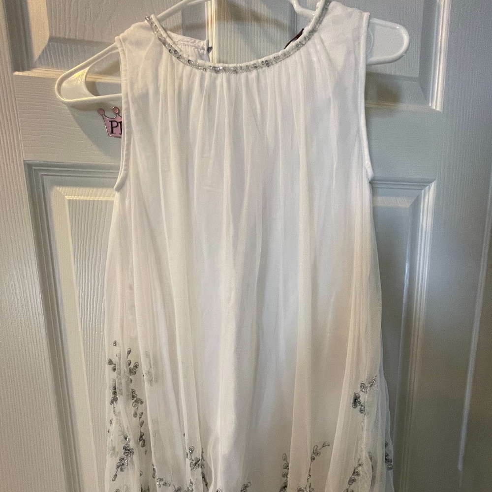 White Dress W / sequins